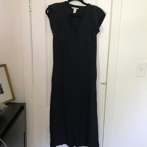 H&M Navy Midi Sundress